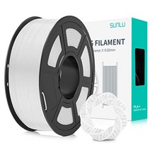 PLA Plus 3D 프린팅 필라멘트, 1000G 하얀