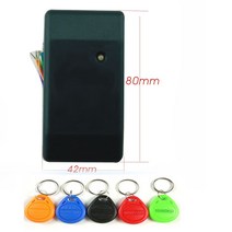 nfc도어락 상가도어락 125KHz RFID ID 카드 판독기 EM 9-15V Wiegand 26 도어 액세스 제어 시스템용 근접, 한개옵션0