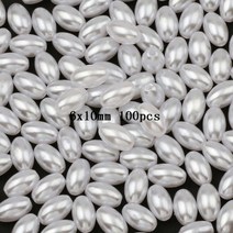 액세서리 혼합 물방울 모양 모조 진주 스트레이트 홀 비즈 쥬얼리 만들기 DIY 팔찌, Style 10