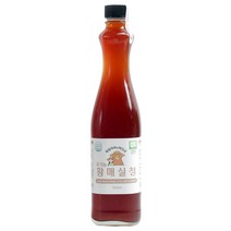 3년 숙성 해밀농원 유기농 황매실 매실청 500ml, 1병
