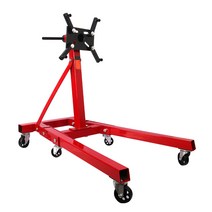 자동차 엔진 거치대 스탠드 분해 브레킷 카센터 정비, 1250LB 엔진 전복 프레임