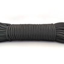 페러글라이딩 장비 체험 가격미터 솔리드 낙하산 코드 끈 로프 밀 사양 유형 한 가닥, 검은색, 31m