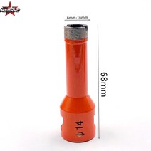 6-100mm 다이아몬드 구멍 톱 드릴 비트 대리석 화강암 벽돌 타일 세라믹 콘크리트 드릴링 소결 코어 비트, 04 12mm