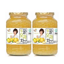 꽃샘 꿀모과차 1kg x 2개