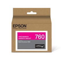 EPSON 정품포토잉크 T760300 Vivid Magenta SC-P600 26ml SC-P600, 단일 수량