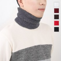 [인콘트로] 극세사 남녀 공용 수면 슬림 넥워머 (INC173), 그레이1(2번)