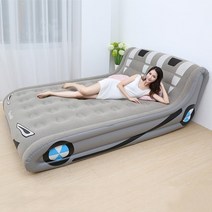 새로운 Lnflatable 침대 홈 더블 에어 베드 에어 매트리스 두꺼운 휴대용 에어 베드 야외 게으른 에어 베드 매트
