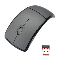 무선 레이저 게이밍 마우스 arc 2.4g 접이식 usb 접이식 수신기 게임 컴퓨터 노트북 액세서리, 7번