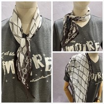 올리비아로렌 세련된 로프 프린트 린넨 실크 스카프 nc청주점 vycxfym3321