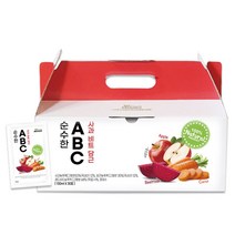 순수한 ABC쥬스 사과 비트 당근즙 100ml 65포 선물포장, 65개