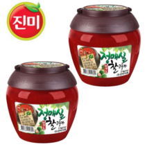 진미 청매실 태양초 찰고추장 2kg 고급형 단지고추장, 1개