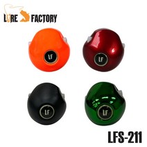 루어팩토리 LFS-211 T-BALL 텅스텐헤드 순텅 타이라바헤드 유동헤드, 오렌지, 120g