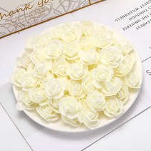 발렌타인데이 선물 특별한 커플선물 웨딩 테디 베어 장미 Diy 선물 발렌타인데이 인공 꽃 새해 크리, 08 100 pieces