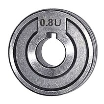 가스용접기 동관 산소용접기 용접 피더 롤 v u nurl 홈 0.6mm 0.8mm 1.0mm 크기 30x10x10mm 스틸 알루미늄 플럭스 코드 와이어 mig 와이어 피더, u0.8-1.0