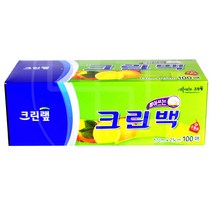 크린랩 크린백 100매, 1, 1개, 1