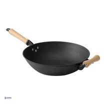 중화웍 궁중 가정용 업소용 궁중팬 볶음팬 중식 수제 무쇠 조리기구, 34CM