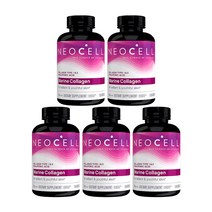 네오셀 Neocell 마린 콜라겐 콜라겐/히알루론산, 120정, 5개