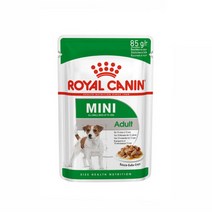 85g x 12개 로얄캐닌 소형견 성견 전용 습식파우치