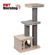 펫모닝 원목 사각기둥 캣타워 [PMC-6515], 단품