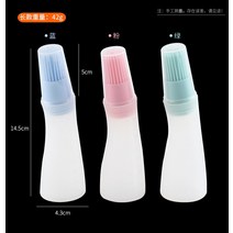 실리콘 조미료 브러쉬 오일 병 브러쉬 바베큐 오일 브러쉬 고온 킹 팬케이크 브러쉬 병 주방 악세사리, A