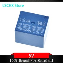 릴레이 SRD-03VDC-SL-C 3V 5V 6V 9V 12V 24V 48V 10A 250VAC 5핀, 02 5V