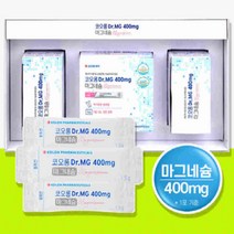코오롱 Dr.MG 400mg 30스틱X3박스 마그네슘 분말 하루권장량 눈떨림 입술밑떨림 에너지 건강기능식품 남녀노소 먹기편한분말 레몬맛 저녁식사후 30분이내섭취 신경 근육 영양제, 1.5g, 90개입