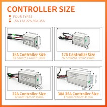Ebike KT 컨트롤러 및 LCD 디스플레이 허브 모터 전기 자전거 부품 36V 250W-1500W, 01 SM Plug