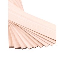 오동나무 목재 사이즈 합판 DIY 각목 각재, 통나무 조각 1000 x 100 x 4mm (5 개)