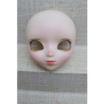 무속성 솜 아이돌인형 옷 장식 악세사리 소품 관절인형 희귀 컬렉션 메이크업 pullip blyth 크리스마스 선물 호의 머리 bjd diy 액세서리, 2-결함이 있는