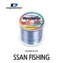 다이나미스 엑스트라 모노라인 600M / 원투낚시 원투 나일론줄 바다원줄, 레인보우 5호