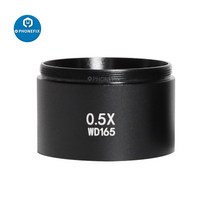 디지털 현미경 전자현미경 usb 디지탈 모낭충0.5X 0.7X 1.0X 2.0X 보조 물체 렌즈 카메라 렌즈 삼안 스테레오 줌 액세서리 Barlow Lens 213, 0.5X