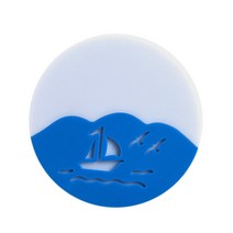 플라즈마볼 스노우볼만들기 워터볼 침실을 위한 게임 방을 멋진 조명 크리에이티브 지능형 LED 세일링 램프, 01 White