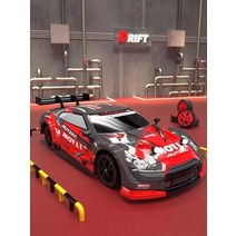 RC카 고속 몬스터 라스타 지프 트럭 무선조정 드리프트 성인 어린이 선물 1:16 rc 자동차 2.4g 핸들 원격 제어 4wd 4 륜구동 전기 레이싱 자동차 차량 장난감 모델, GTR 레드
