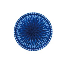 일본 도자기 브랜드 [Co-bo-no 코보노] DHALIA 달리아, 플레이트 S, 파랑색