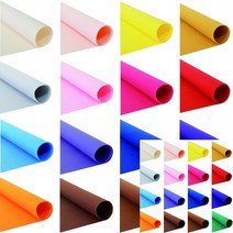 롤 칼라펠트 비접착식 펠트부직포 펠트 벨크로천 만들기재료 펠트천, 501H흰색