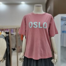 시에로 피그먼트 OSLO 프린트 티셔츠-SG2TSF101