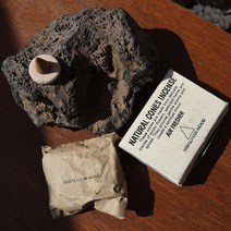 Lotus Natural Cones 로투스 내츄럴 콘 인센스 스틱 향 피우기 홀더 세트, himalayan wood