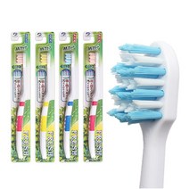 [모비딕컴퍼니] 가정용칫솔 고급칫솔 손님용칫솔 수입칫솔 일제칫솔 오랄비 단단한모칫솔, 잇★ 덴탈프로 프레쉬 기능성 칫솔 M컷 보통모 MC52, [좋아요]