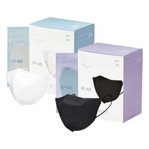 KF-AD 비말차단 새부리형 마스크 100매 대형 여성용 초등학생, 소형(S) 검정, 소형(S) 검정