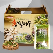 국내산 황칠나무 즙 건강즙 엑기스 100ml 60포 한방즙 황칠진액나무 건강 식품