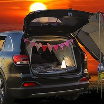 울프라운치 AL 차박텐트 2인용 카텐트 차량용 캠핑 자동차, L-블루