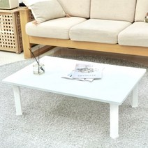 예쁜상 프레임 접이식 테이블 5호 560 x 860 mm, 대리석(화이트)