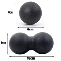 토구 트라택 트라텍 볼란스 마사지 볼 공 EPP 미니 땅콩 근육 목 등 발, 8 / 8*16 세트