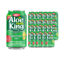 오케이에프 알로에베라킹 오리지날 주스, 24개, 340ml
