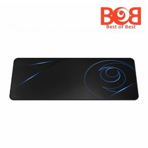 BOB패드 베이직 오버로크 게이밍 장패드, 블루, 1개