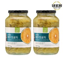 [1+1묶음] 초록원 제주청귤차 1kg, 1000g