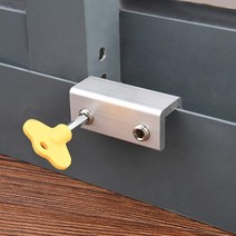 창문 지키미 아빠손 창문 잠금 장치 베란다 안전장치 UH0.64 9251EA, 1구형
