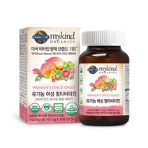 [마이카인드] 유기농 여성 종합 멀티 비타민 30정 X 1개, 단품
