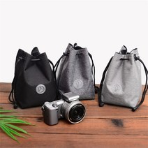 믹스MICS 디카용 방수 카메라 렌즈 파우치 가방 속가방 1P, S, 라이트그레이