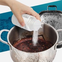 2P 스텐 냄비탄거제거 세척제 식기 기름때 세제 청소용 크리너 후라이팬 찌든기름때 텀블러 탄냄비, 180g x 2